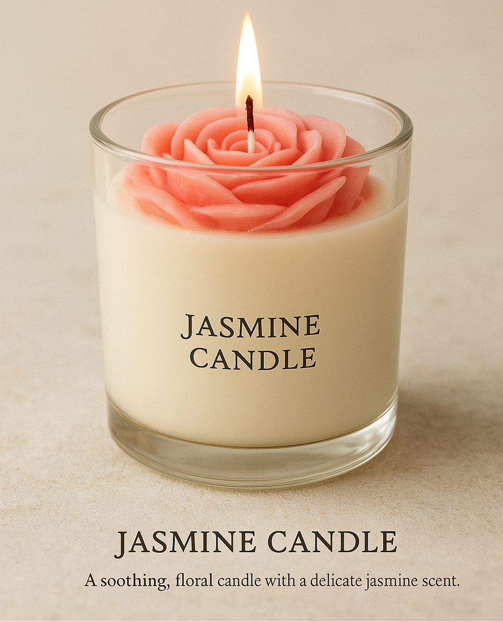 Blush Bloom Jasmine Candle