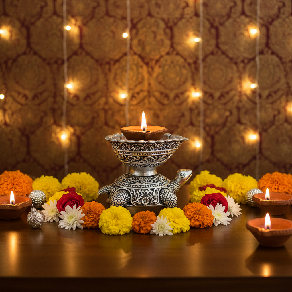 Lucky Tortoise DIYA FOR HOME DECOR