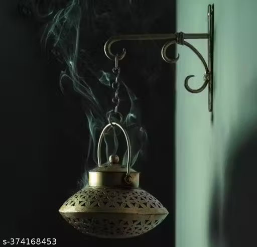 Handicraft Dhoop Degchi With Bracket+Chain