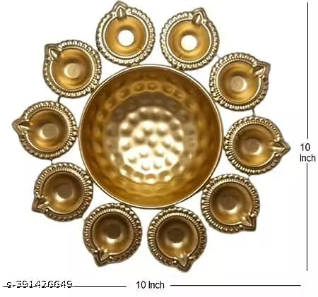 Diya Urli Flower Shape Diya Decorative