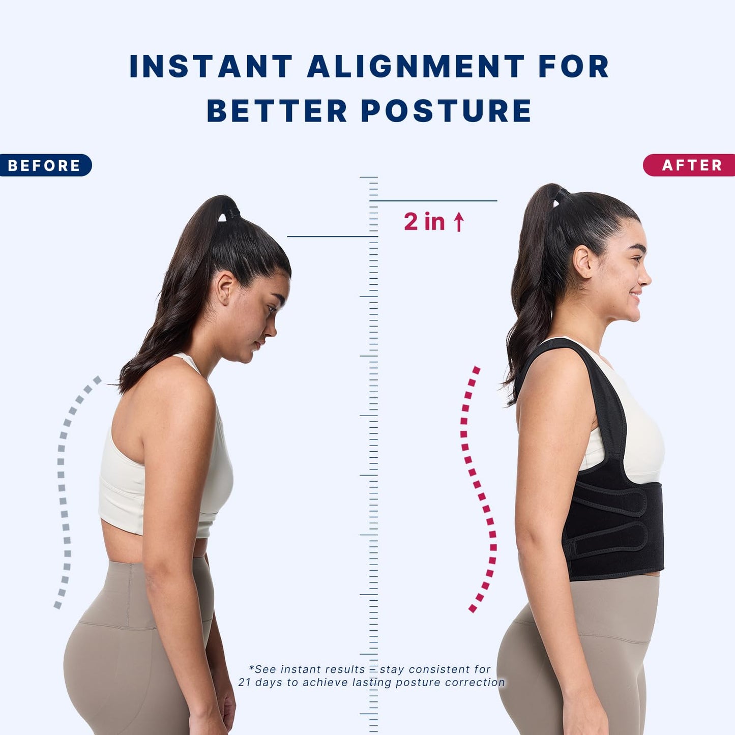 AlignPro™ Orthopedic Posture Corrector Belt – Unisex Back & Shoulder Support Brace