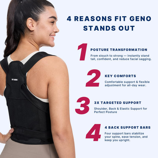 AlignPro™ Orthopedic Posture Corrector Belt – Unisex Back & Shoulder Support Brace