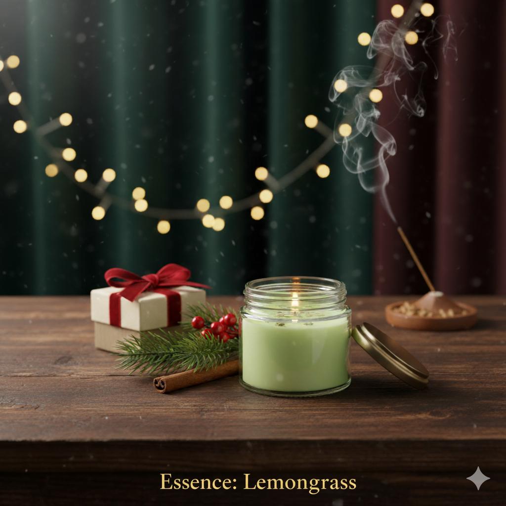 Lemongrass Glow Candle | Homenstuffs