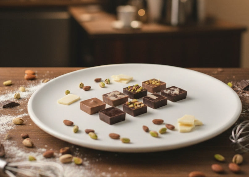 Christmas Treats Chocolate Bites – Gourmet Nut Edition
